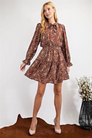 AMRCLM1025 / JOSHUAUSA<br/>Ditsy Floral Mini Dress